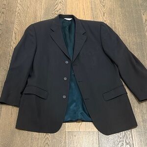 Men’s Joseph and Fiess black blazer. A great staple for nice events.